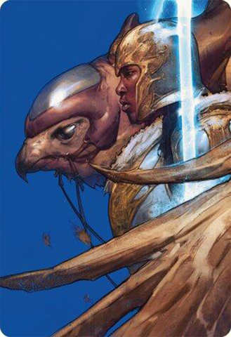 Arna Kennerud, Skycaptain Art Card [Modern Horizons 3 Art Series] Magic: The Gathering