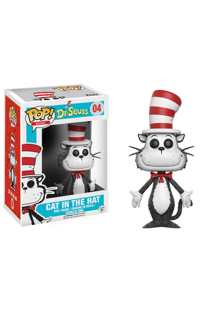 Funko POP Books: Dr. Suess Cat in The Hat Toy Figure FUNKO