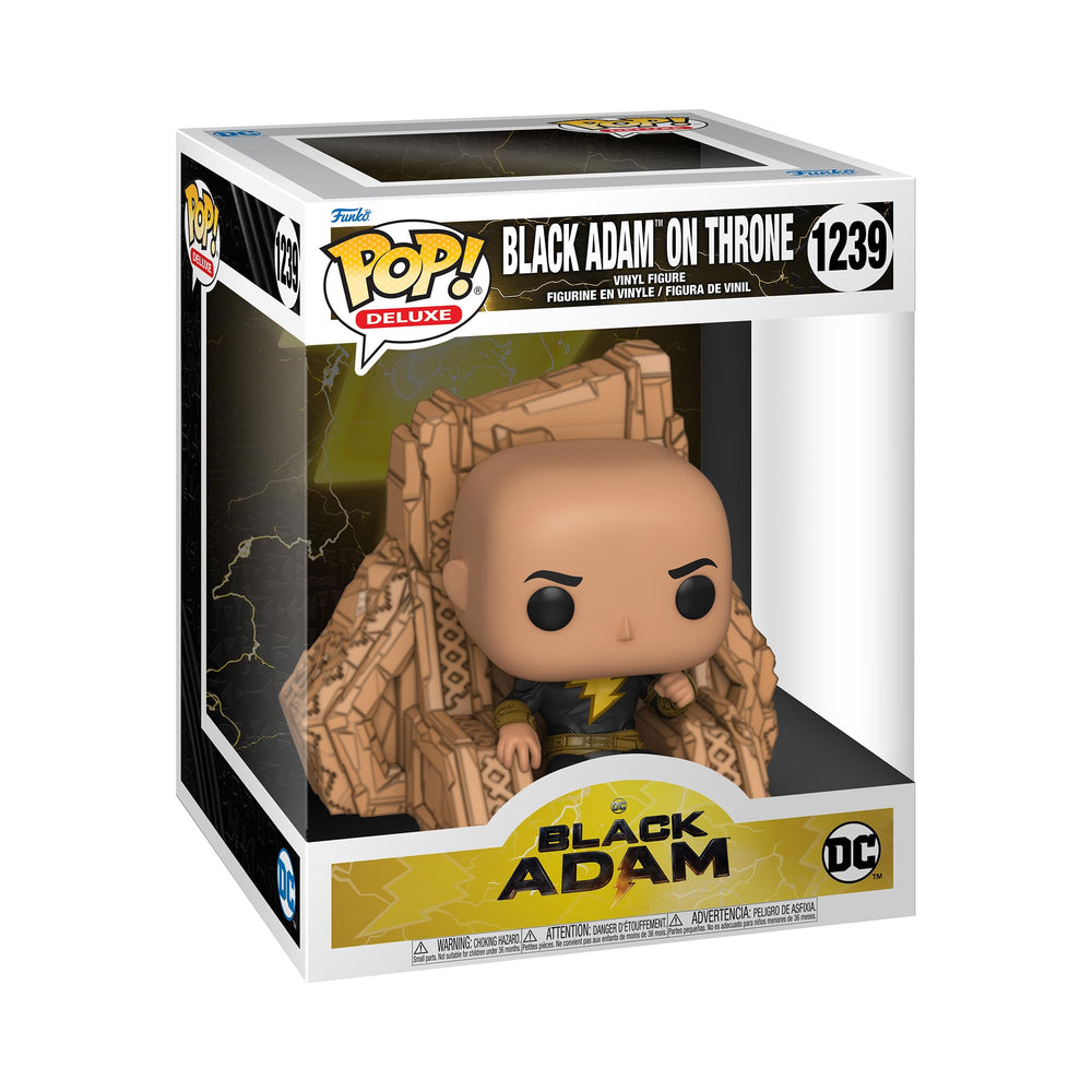 Funko Pop! Movies: Black Adam - Black Adam on Throne FUNKO
