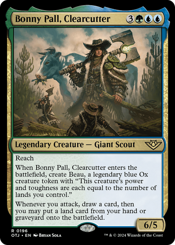Bonny Pall, Clearcutter [Outlaws of Thunder Junction] Magic: The Gathering