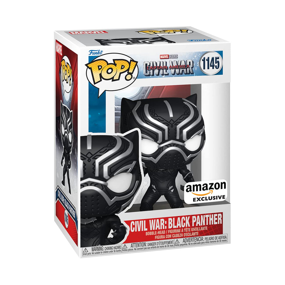 Funko Pop! Marvel: Captain America: Civil War Build A Scene - Black Panther, Amazon Exclusive, Figure 3 of 12 FUNKO