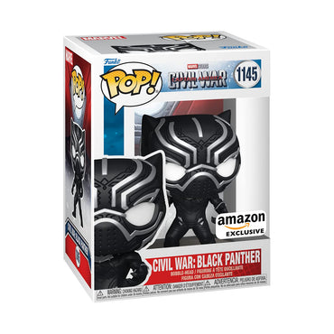 Funko Pop! Marvel: Captain America: Civil War Build A Scene - Black Panther, Amazon Exclusive, Figure 3 of 12 FUNKO