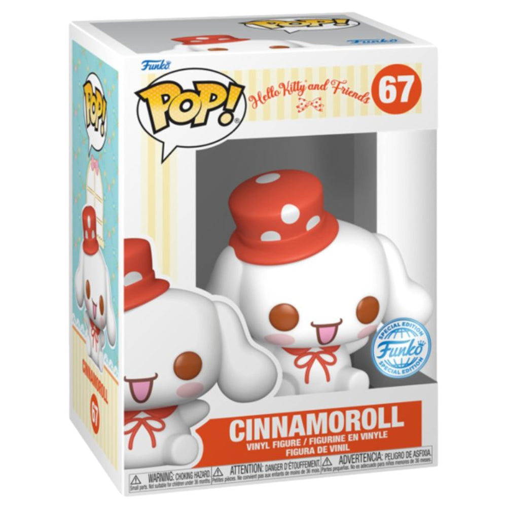 Funko Sanrio Hello Kitty and Friends Pop Cinnamoroll Vinyl Figure Hot Topic Exclusive, White FUNKO