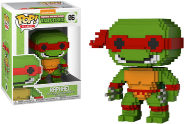 Funko 8-Bit Pop: Teenage Mutant Ninja Turtles-Raphael Collectible Figure FUNKO