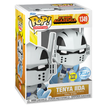 Funko Pop! My Hero Academia: Tenya Iida Special Edition Glow-in-The-Dark Multicolor Exclusive Vinyl Figure #1349 FUNKO