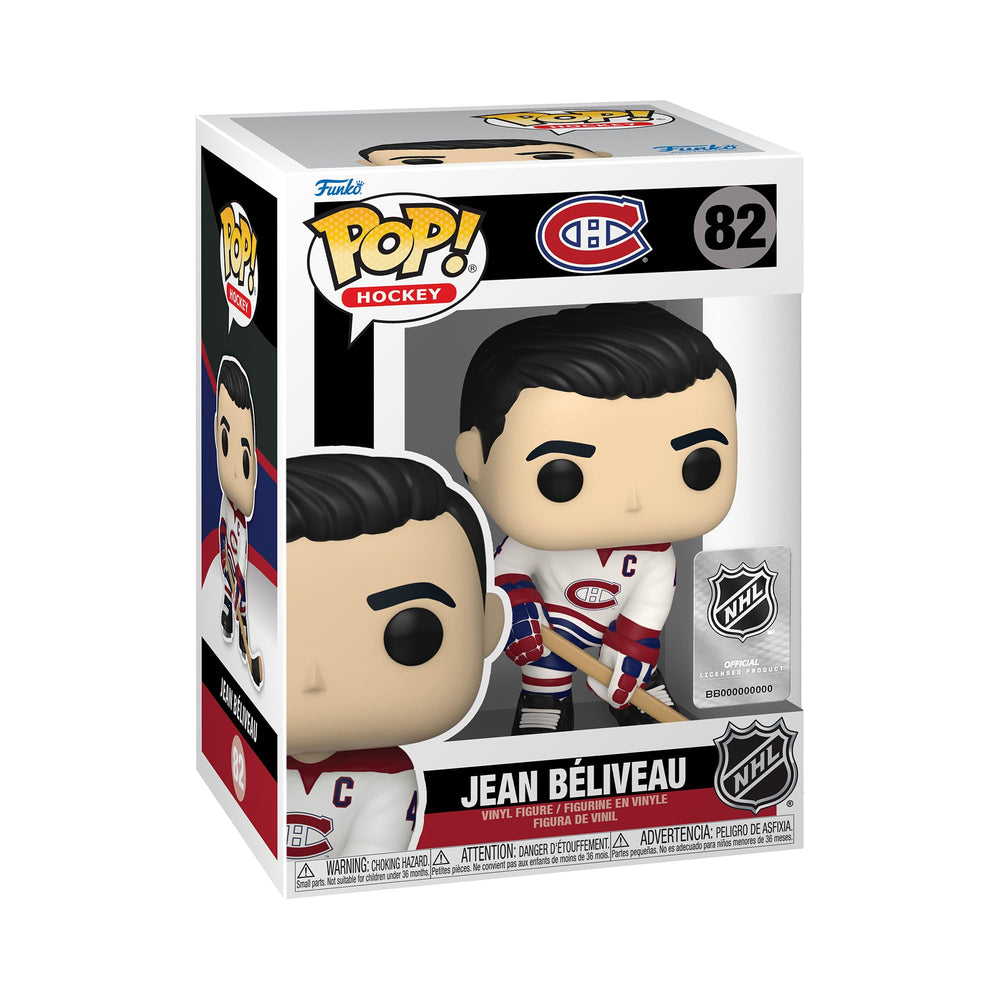 Funko POP NHL: Legends-Jean Believeau (Canadiens), Multicolor, (59346) FUNKO