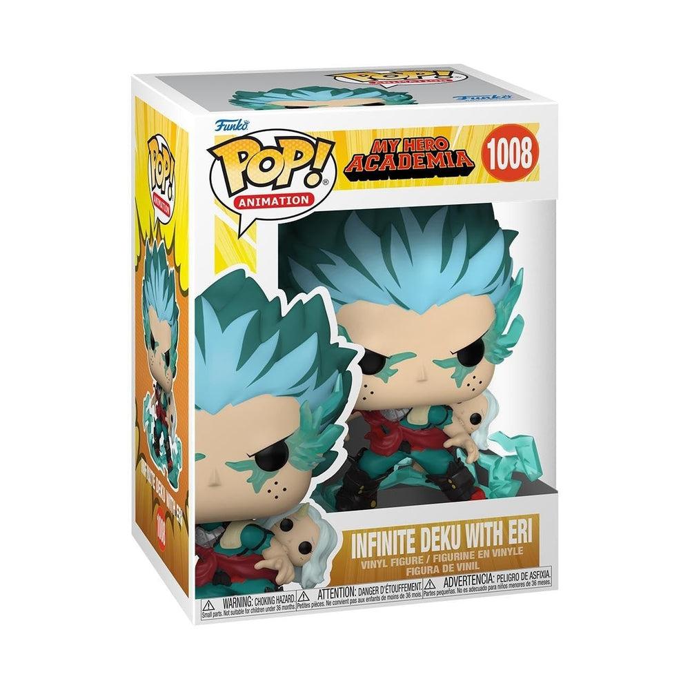 Funko POP! Animation: MHA - Infinite Deku with Eri - My Hero Academia - Collectible Vinyl Figure - Gift Idea - Official Merchandise - for Kids & Adults - Anime Fans - Model Figure for Collectors FUNKO
