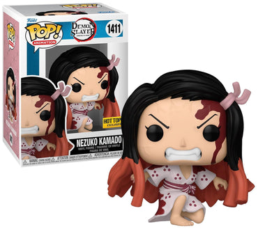 Funko Demon Slayer: Kimetsu no Yaiba POP! Animation Nezuko Kamado Exclusive Vinyl Figure #1411 [1411] FUNKO