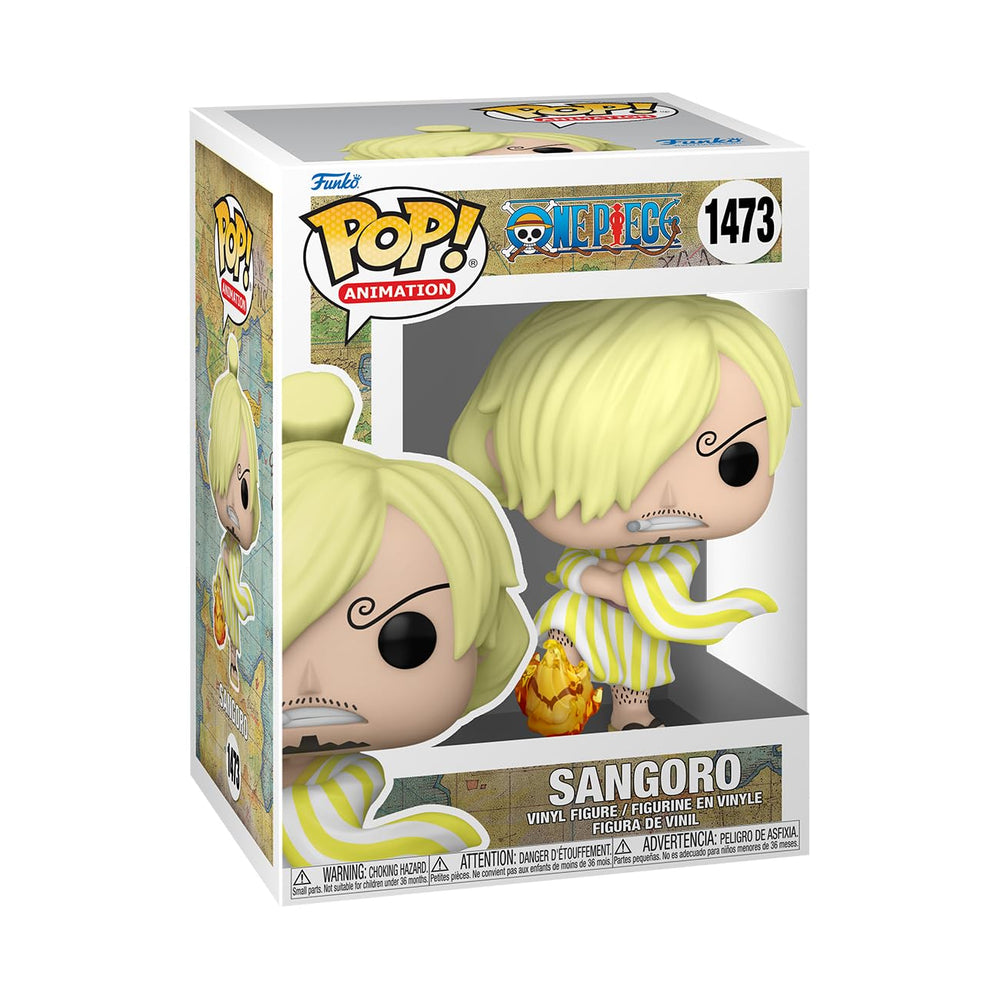 Funko POP! Animation: One Piece - Vinsmoke Sanji - Sangoro - (Wano) - Collectable Vinyl Figure - Gift Idea - Official Merchandise - for Kids & Adults - Anime Fans - Model Figure for Collectors FUNKO