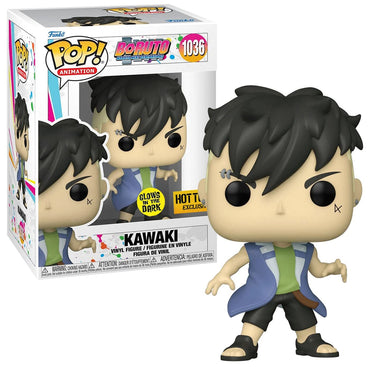 Funko POP! Boruto Naruto Next Generations #1036 KAWAKI (Glow) HOT Topic Exclusive FUNKO