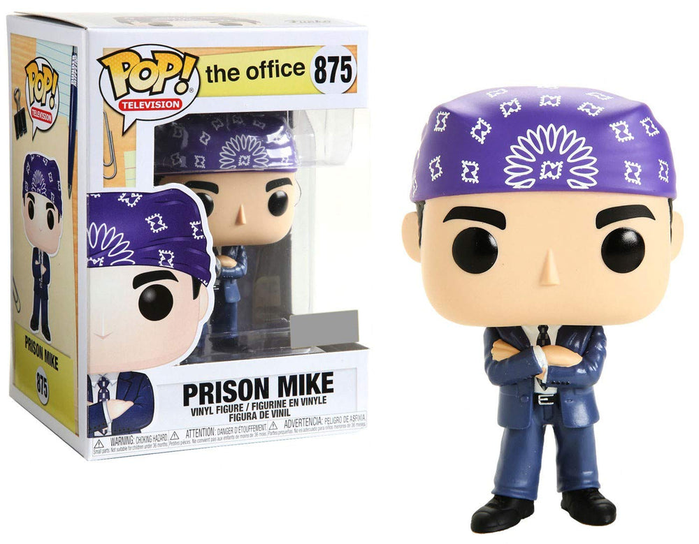 Funko The Office Pop! Television Prison Mike Vinyl Figure Multi None FUNKO