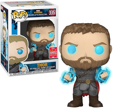 Funko "POP Marvel: Thor Ragnarok Thor with Odin Force Collectible Figure, Multicolor 30754 FUNKO