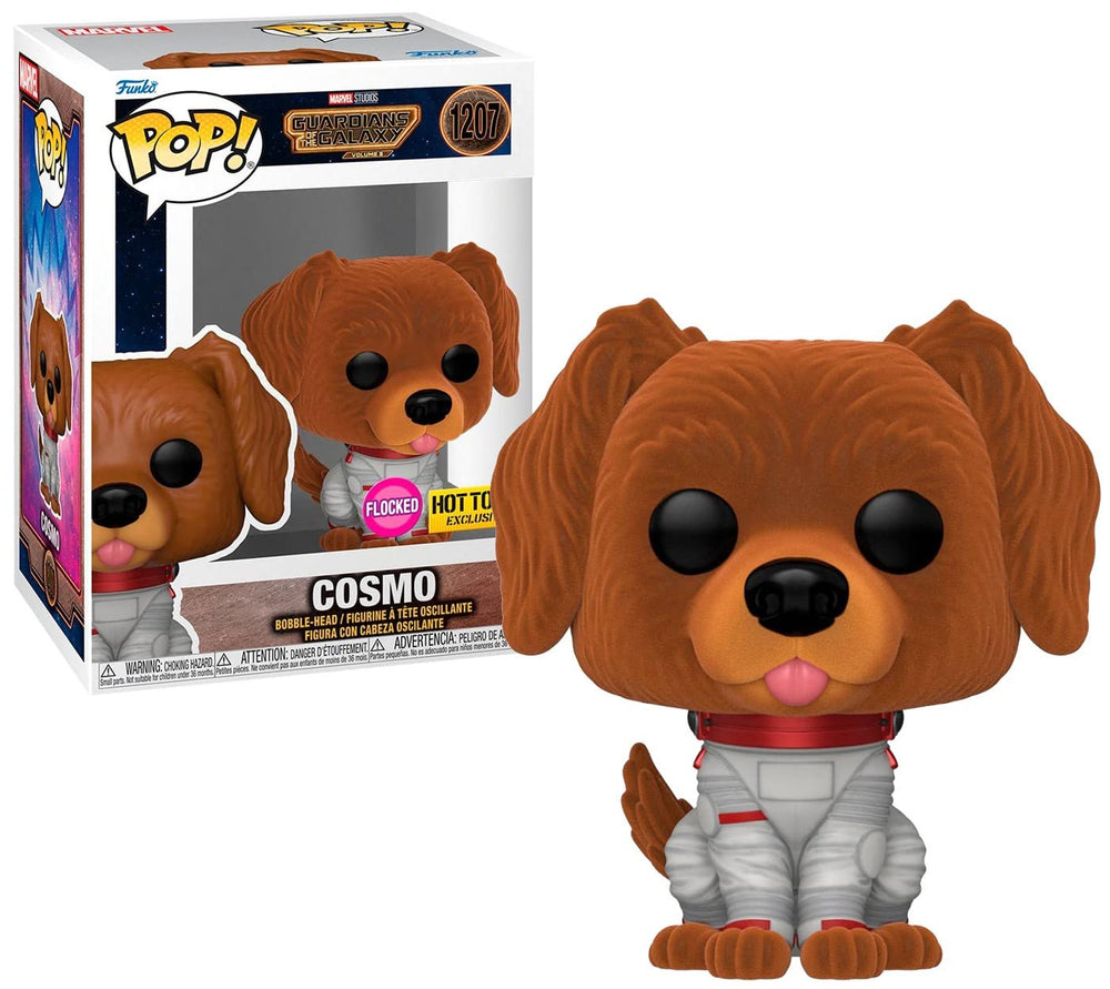 Funko Guardians of the Galaxy Volume 3 POP! Marvel Cosmo Exclusive Vinyl Figure #1207 [Flocked] FUNKO