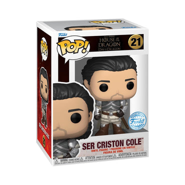Funko Pop! TV: House of The Dragon - Ser Criston Cole - Amazon Exclusive - Collectible Vinyl Figure - Gift Idea - Official Merchandise - Toys for Children and Adults - TV Fans FUNKO