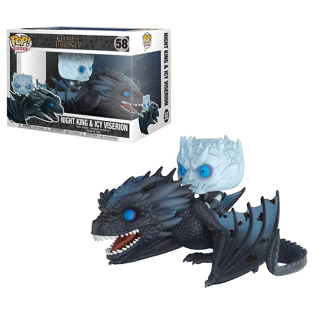 Funko Pop! Rides: Game of Thrones - Night King On Dragon Collectible Figure FUNKO