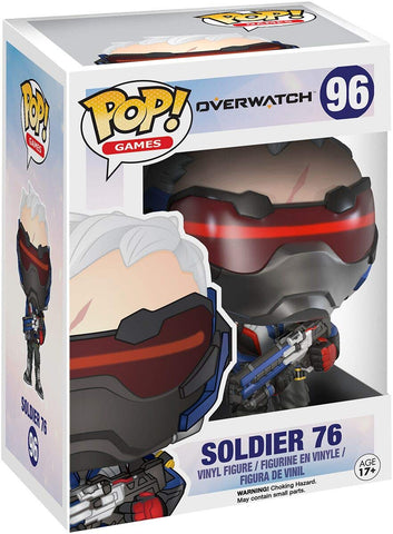 Pop Games 3.75 Inch Action Figure Overwatch - Soldier 76 #96 Exclusive FUNKO