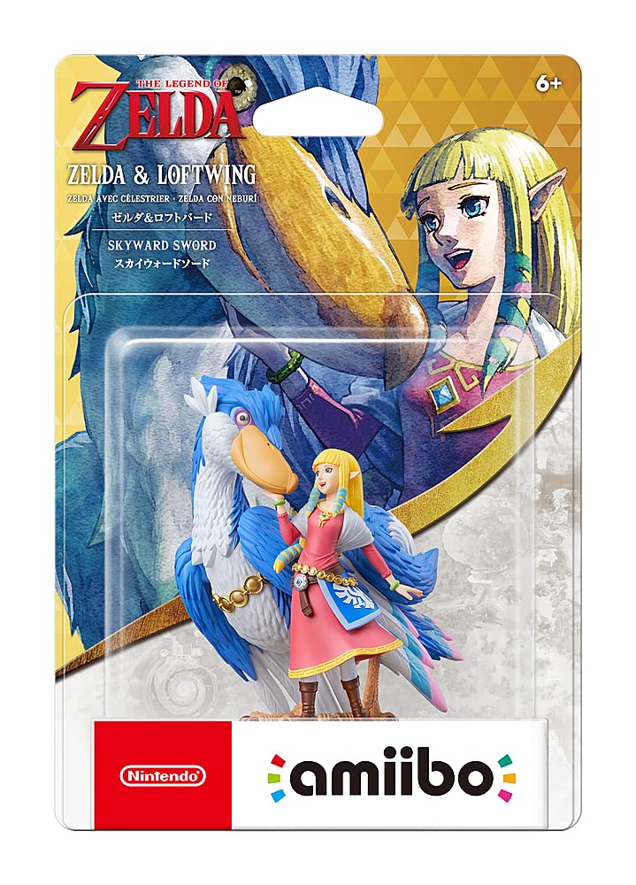 Nintendo Amiibo - Zelda & Loftwing - The Legend of Zelda: Skyward Sword HD - Wii; GameCube MISC