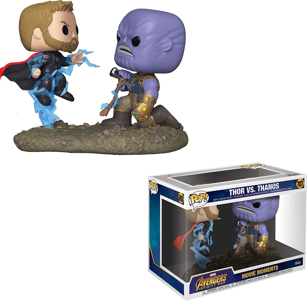 Funko 35799 Movie Moments Marvel: Avengers Infinity Warthor Vs. Thanos, Multicolor FUNKO