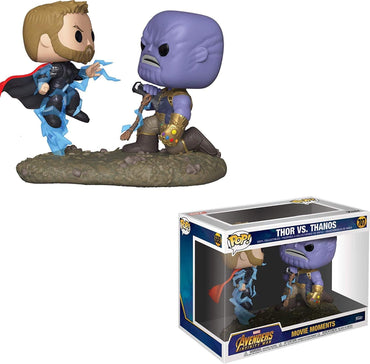 Funko 35799 Movie Moments Marvel: Avengers Infinity Warthor Vs. Thanos, Multicolor FUNKO