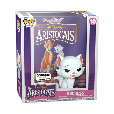 Funko Pop VHS Cover: Disney - Duchess - The Aristocats - Amazon Exclusive - Collectable Vinyl Figure - Gift Idea - Official Merchandise - Toys for Kids & Adults - Owned IP Fans FUNKO