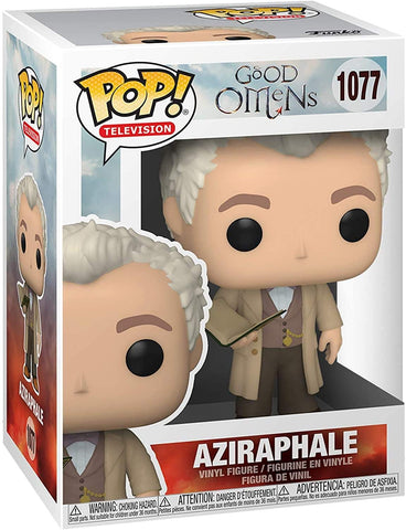 Funko Pop! TV: Good Omens - Aziraphale with Book (Styles May Vary) FUNKO