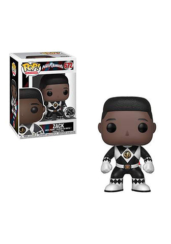 Funko Pop Television: Power Rangers - Black Ranger Collectible Figure, Multicolor FUNKO