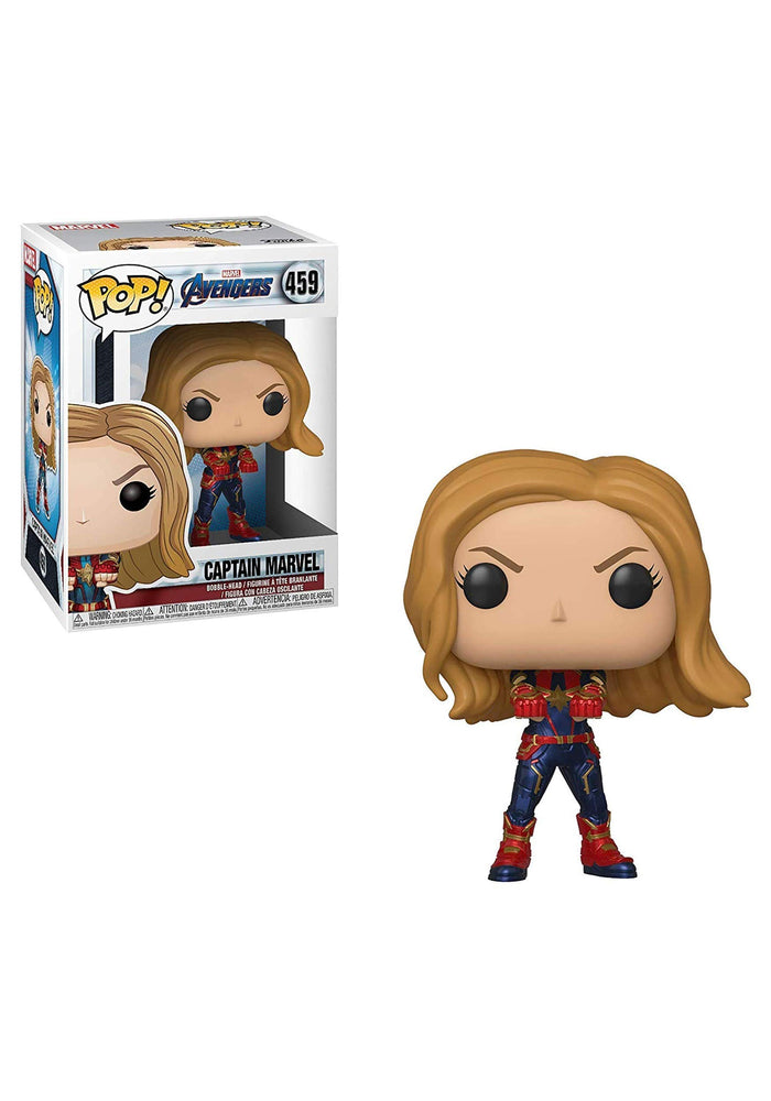 Funko POP!: Marvel Avengers Endgame: Captain Marvel - Collectible Vinyl Figure - Gift Idea - Official Merchandise - for Kids & Adults - Movies Fans - Model Figure for Collectors and Display FUNKO