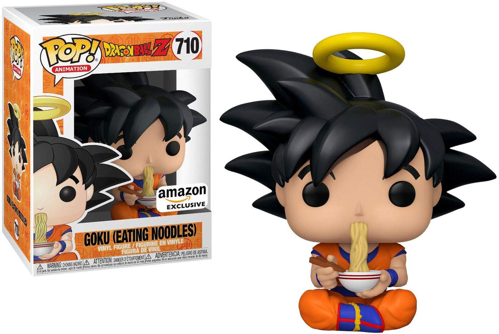 Funko Pop!: Dragonball-Z - Goku Eating Noodles, Amazon Exclusive FUNKO