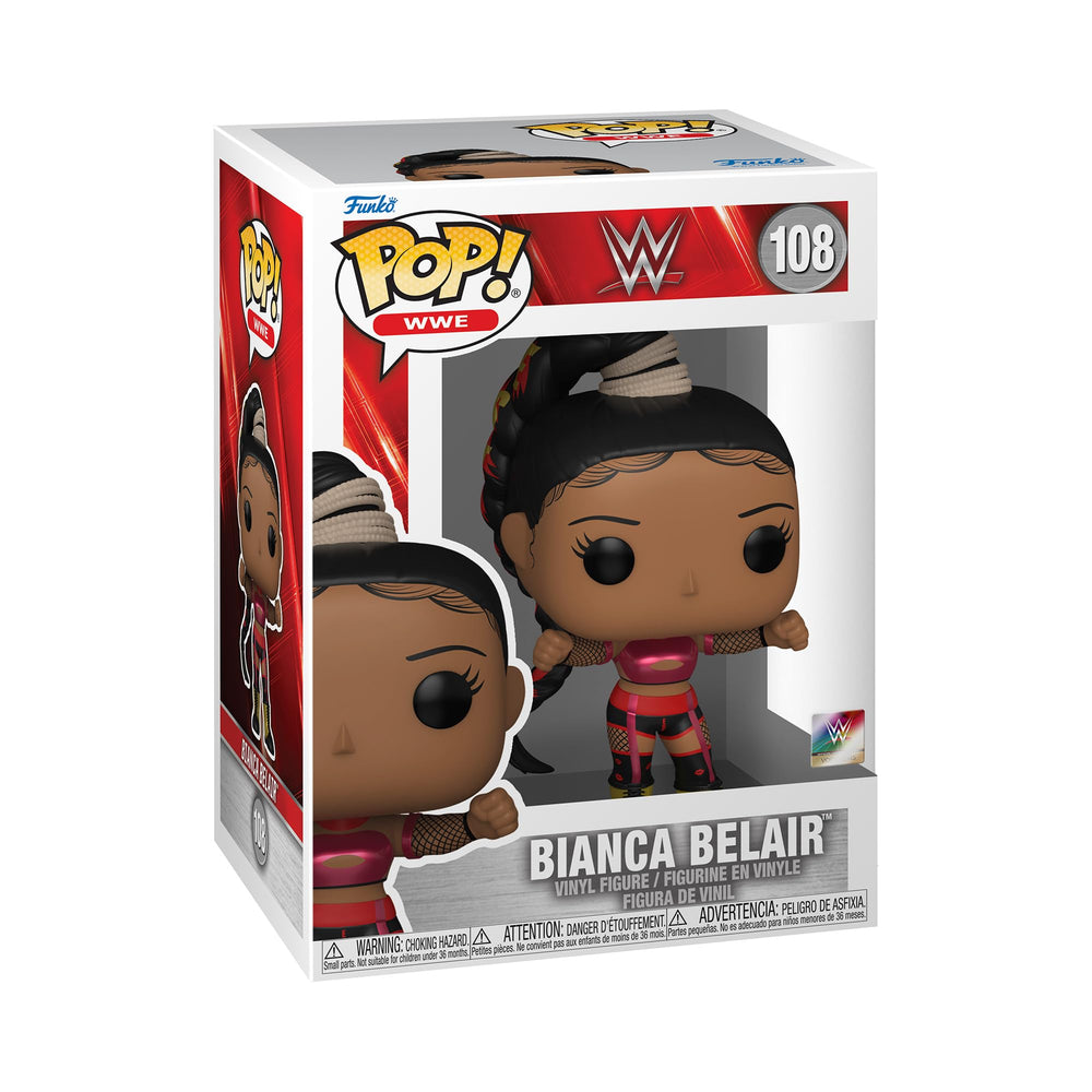 Funko POP! WWE: Bianca Belair WM38 - Collectable Vinyl Figure - Gift Idea - Official Merchandise - for Kids & Adults - Sports Fans - Model Figure for Collectors and Display FUNKO