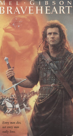 Braveheart (2 Tape Set) - VHS Home Movie Video Tape VHS
