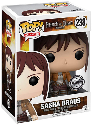 Funko Pop! Animation Attack on Titan Sasha Braus Exclusive Vinyl Figure #238 FUNKO