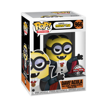 Funko POP! Movies: Minions - Dave'acula - Despicable Me - Collectable Vinyl Figure - Gift Idea - Official Merchandise - Toys for Kids & Adults - Movies Fans - Model Figure for Collectors and Display FUNKO