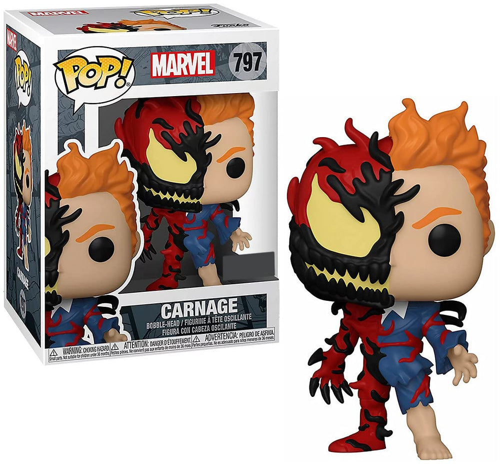 Funko Marvel Pop! Carnage Vinyl Figure Hot Topic Exclusive Multi None FUNKO