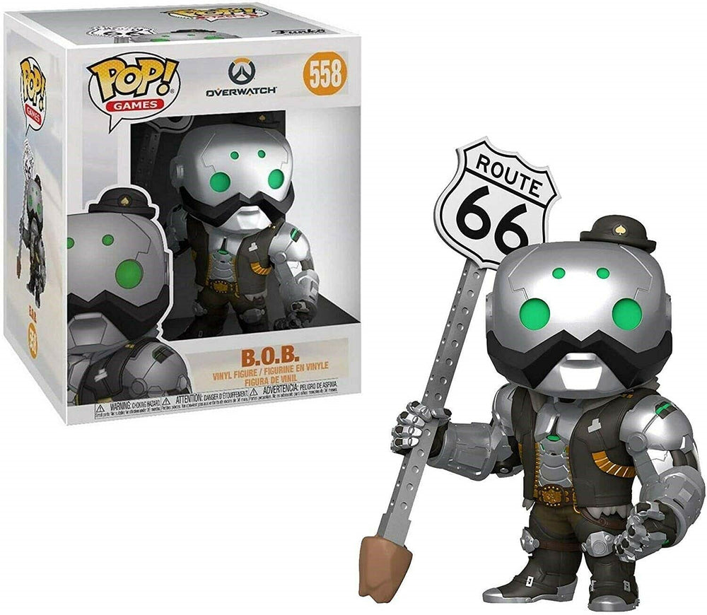 Funko Pop! Games: Overwatch - B.O.B 6", Multicolor FUNKO