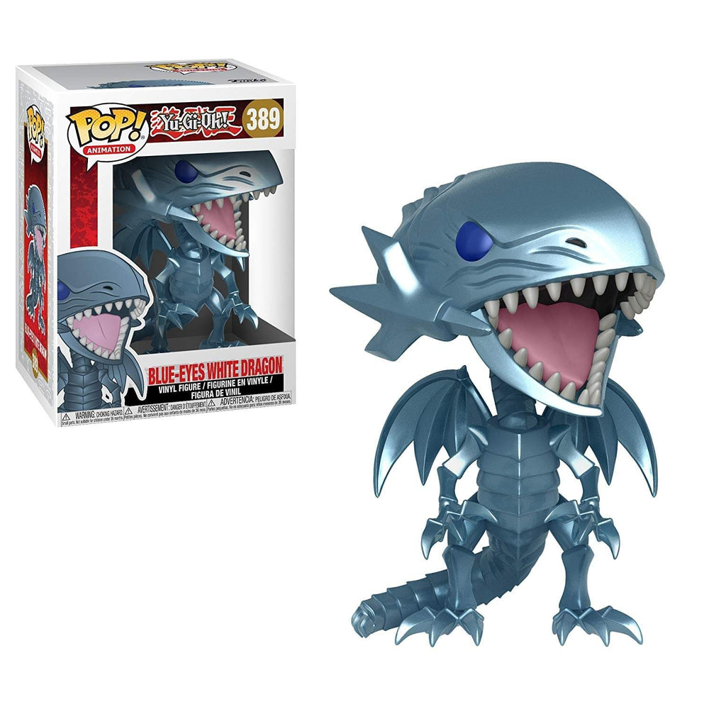 Funko Pop Animation: Yu-Gi-Oh! - Blue Eyes White Dragon Collectible Figure, Multicolor FUNKO