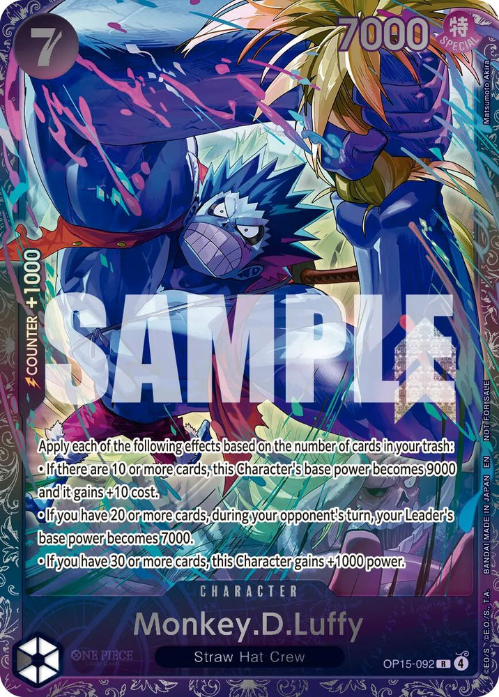 Monkey.D.Luffy (Treasure Cup August 2026) [One Piece Promotion Cards] Bandai