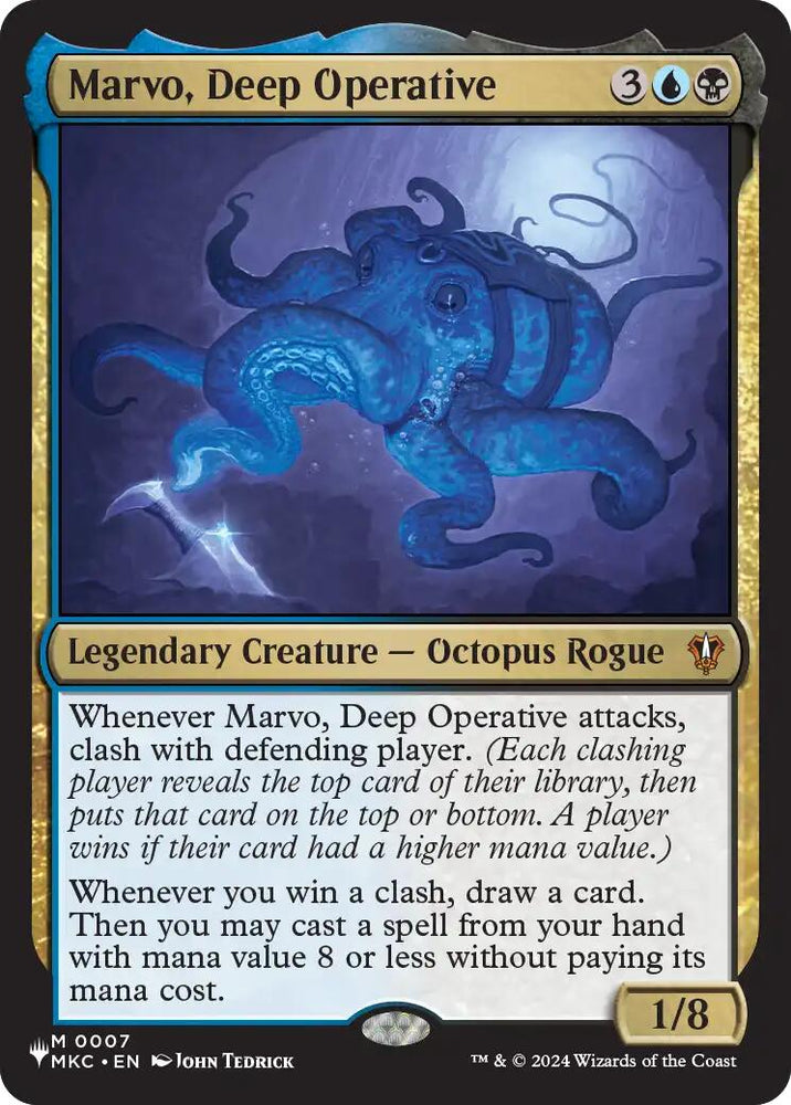 Marvo, Deep Operative [The List] Magic: The Gathering