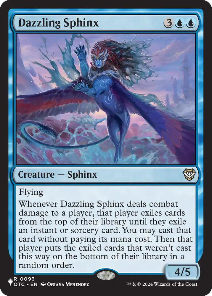 Dazzling Sphinx [The List] Magic: The Gathering