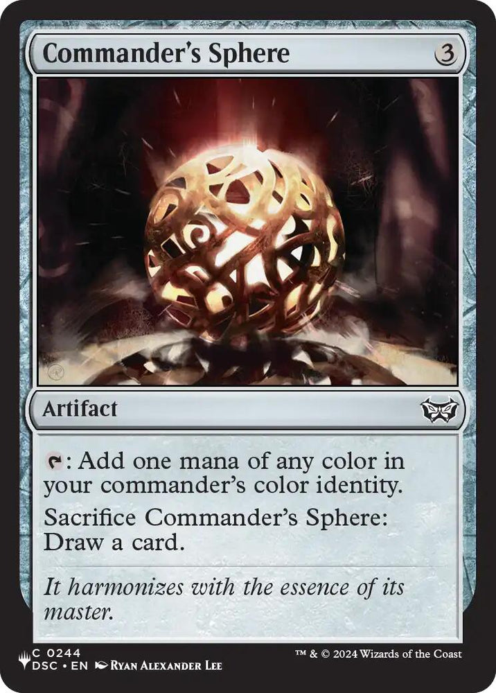 Commander's Sphere (DSC) [The List] Magic: The Gathering
