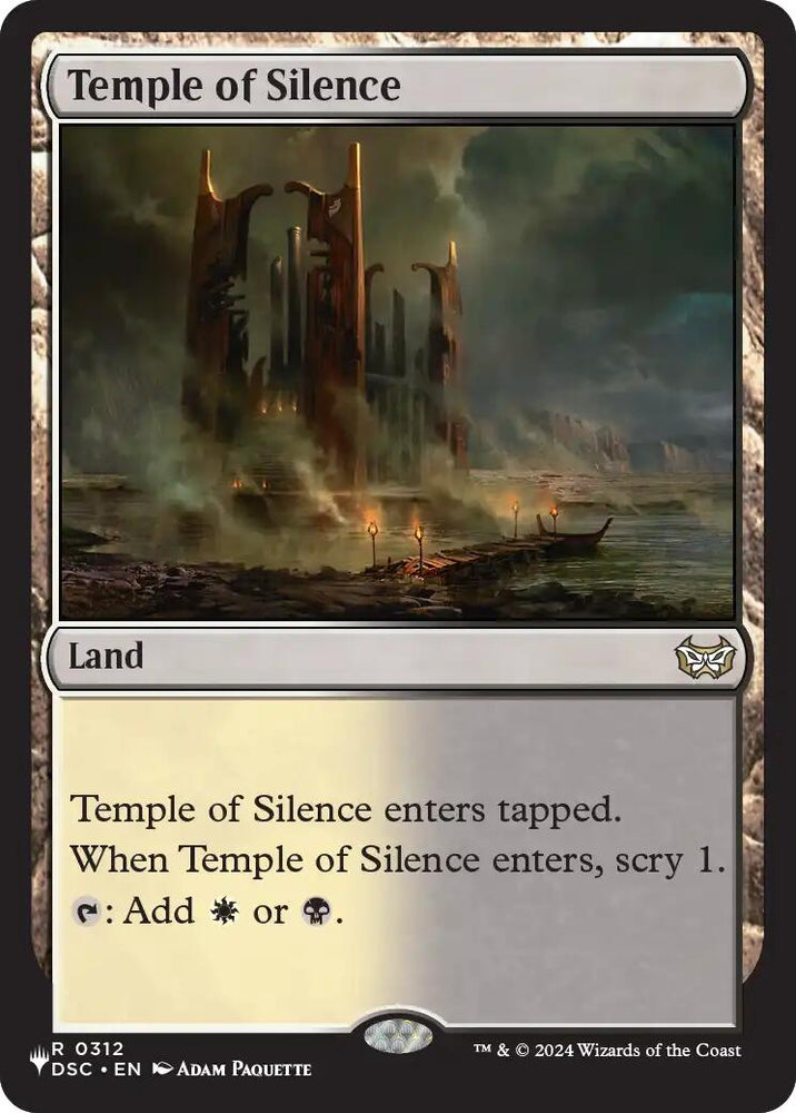 Temple of Silence [The List] Magic: The Gathering