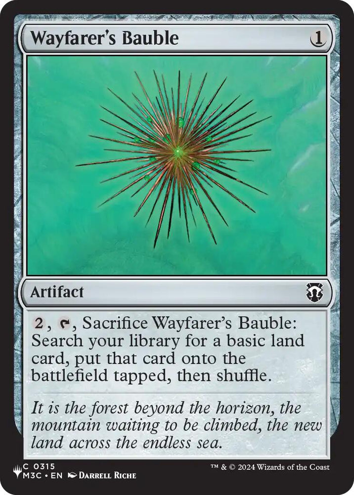 Wayfarer's Bauble (M3C) [The List] Magic: The Gathering