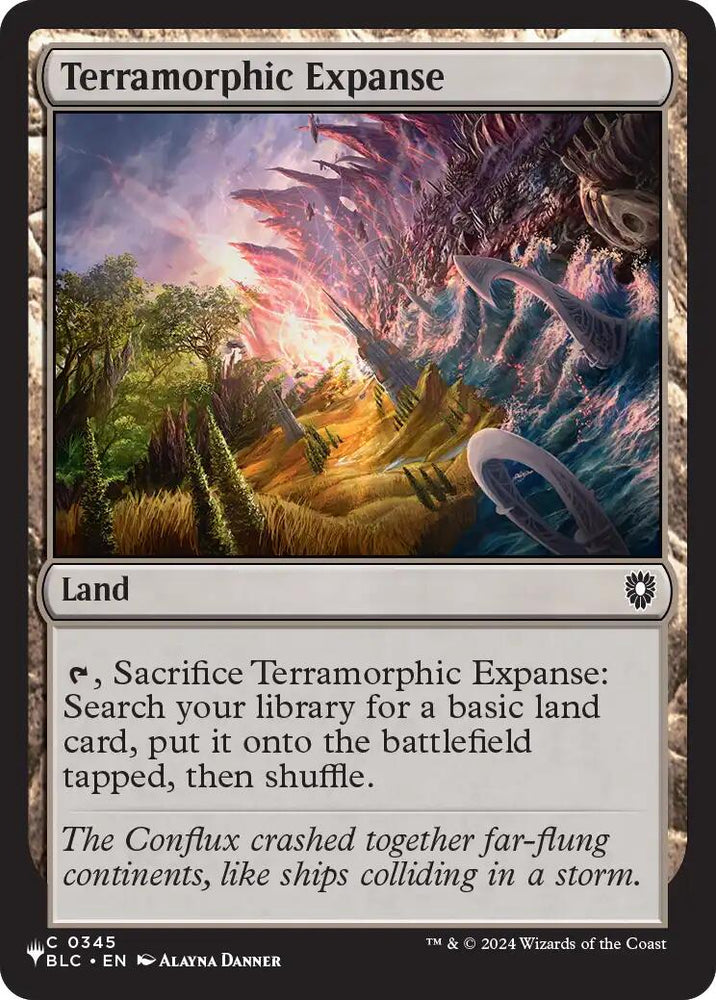 Terramorphic Expanse (BLC) [The List] Magic: The Gathering