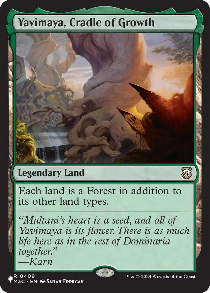 Yavimaya, Cradle of Growth [The List] Magic: The Gathering