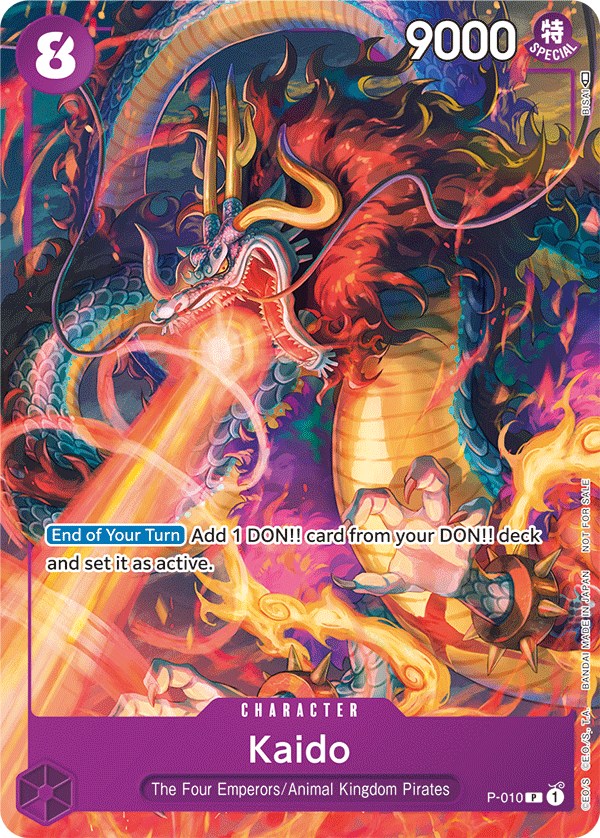 Kaido (Tournament Pack Vol. 1) [One Piece Promotion Cards] Bandai