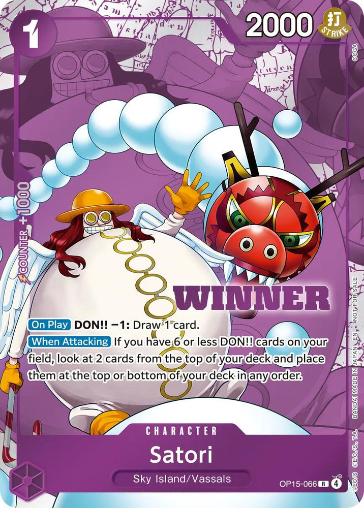 Satori (Winner Pack 2026 Vol. 4) [One Piece Promotion Cards] Bandai