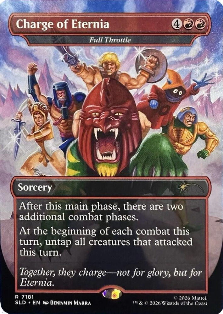 Charge of Eternia - Full Throttle [Secret Lair Drop Series] Magic: The Gathering
