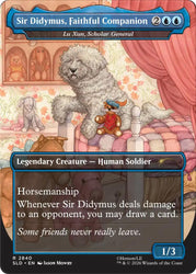 Sir Didymus, Rider of Ambrosius - Lu Xun, Scholar General [Secret Lair Drop Series] Magic: The Gathering