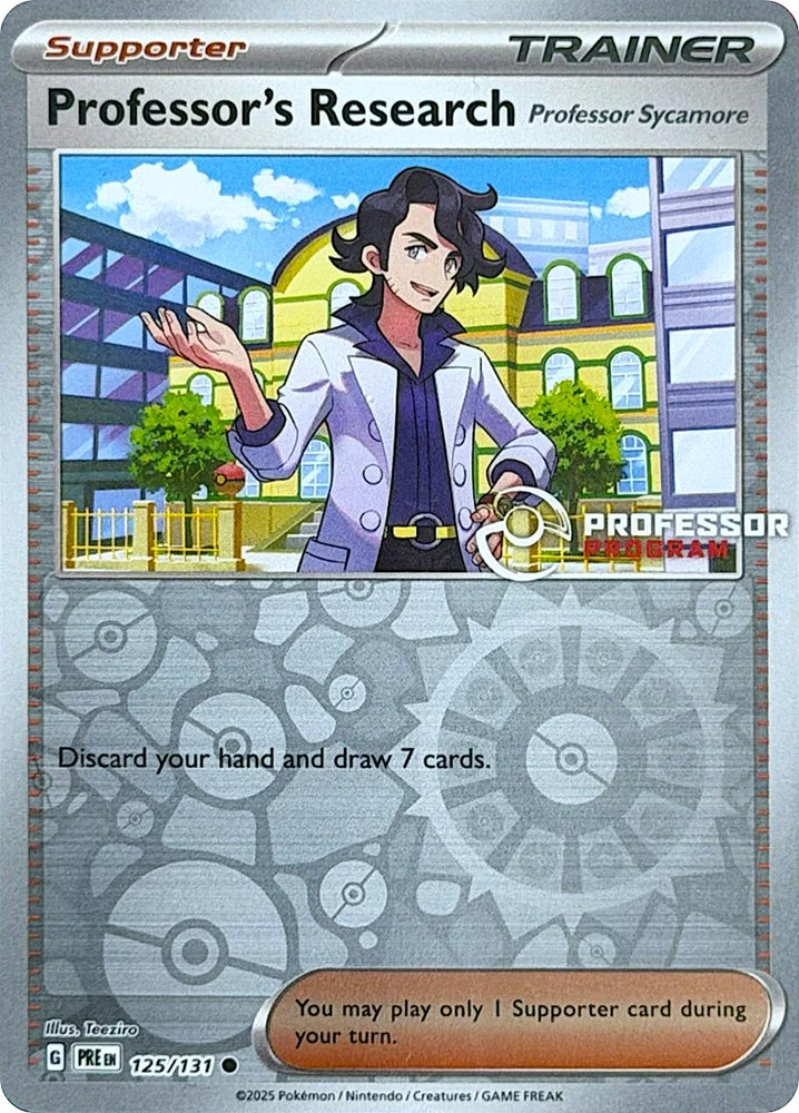 Professor's Research [Professor Sycamore] - 125/131 [Professor Program Promos] Pokémon