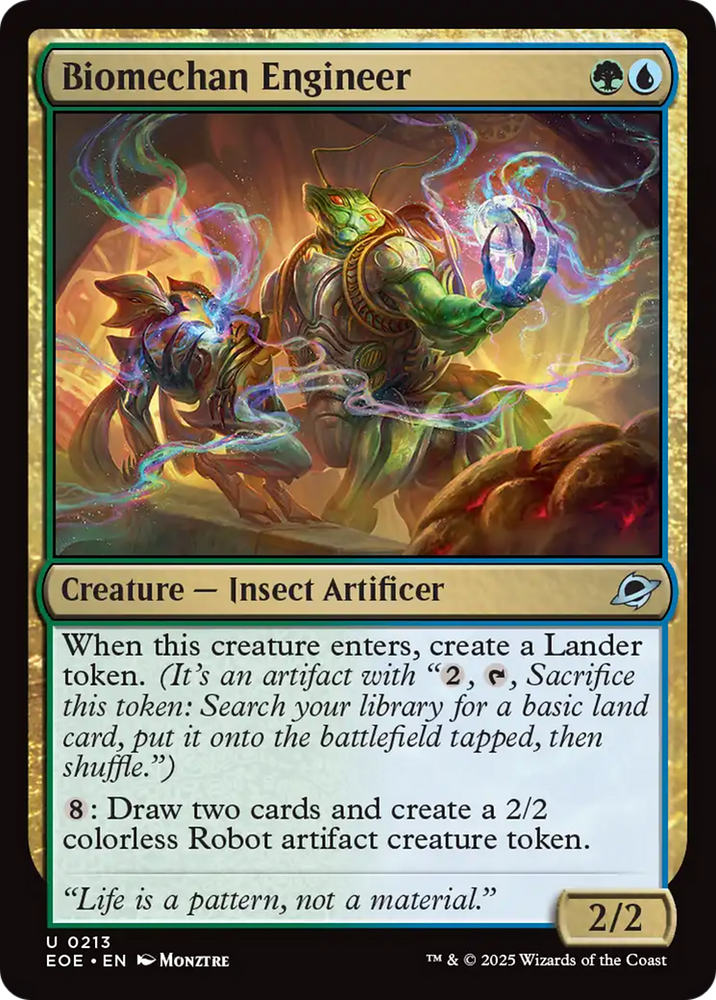 Biomechan Engineer [Edge of Eternities] Magic: The Gathering