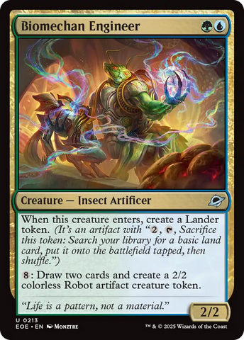 Biomechan Engineer [Edge of Eternities] Magic: The Gathering